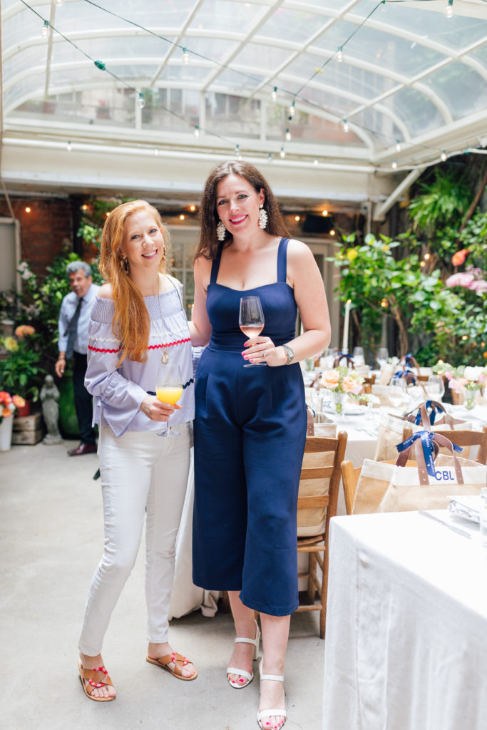 Chappy Wrap Event in NYC at Palma Secret Garden Restaurant with Monogram Mary 