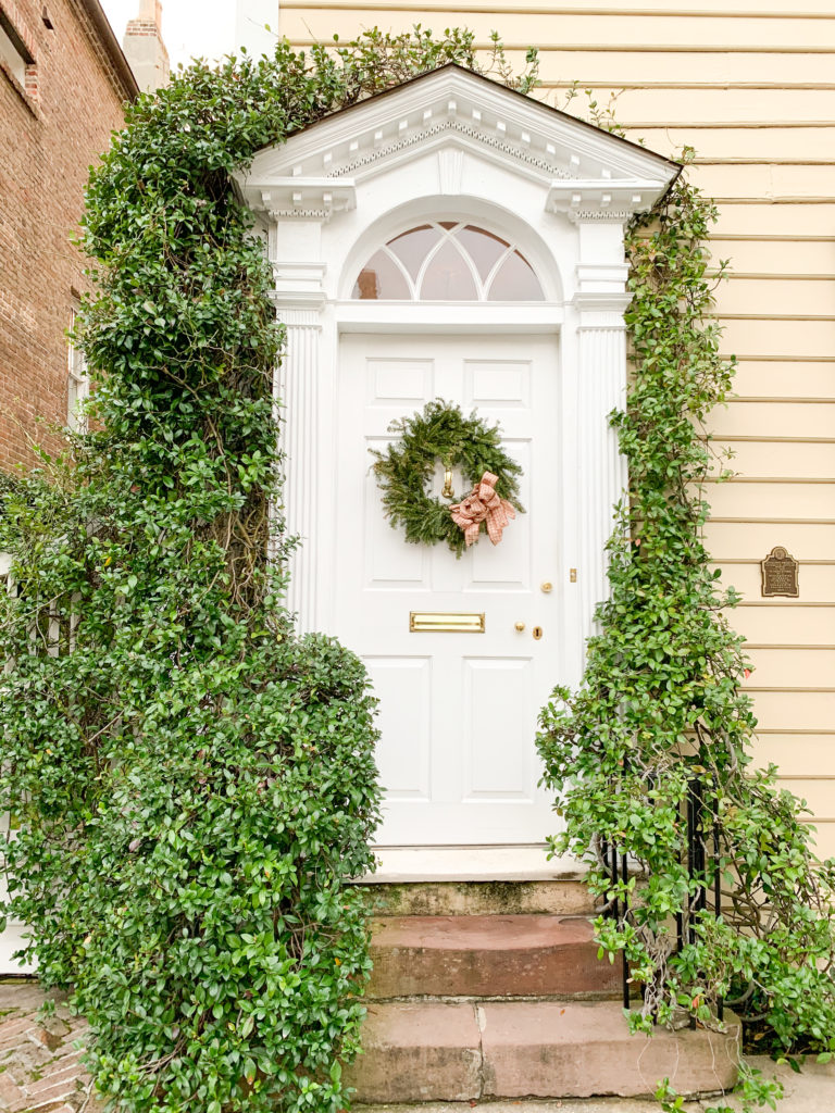 Charleston South Carolina charming homes historic buildings style inherited front door 