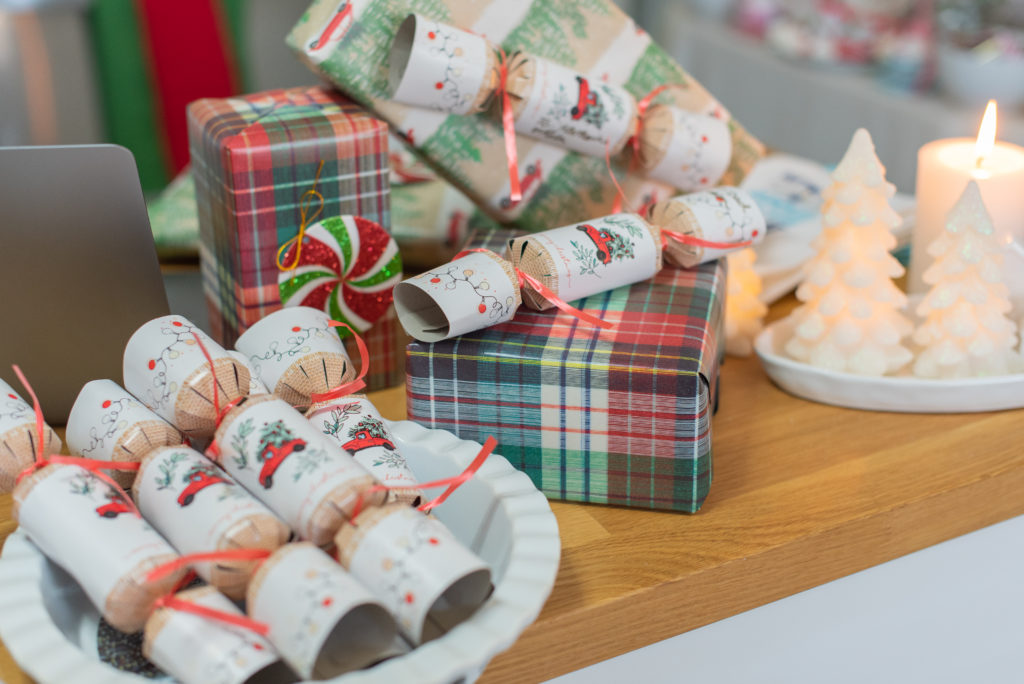 Virtual Gift Wrap Party with Christmas Tree Shops