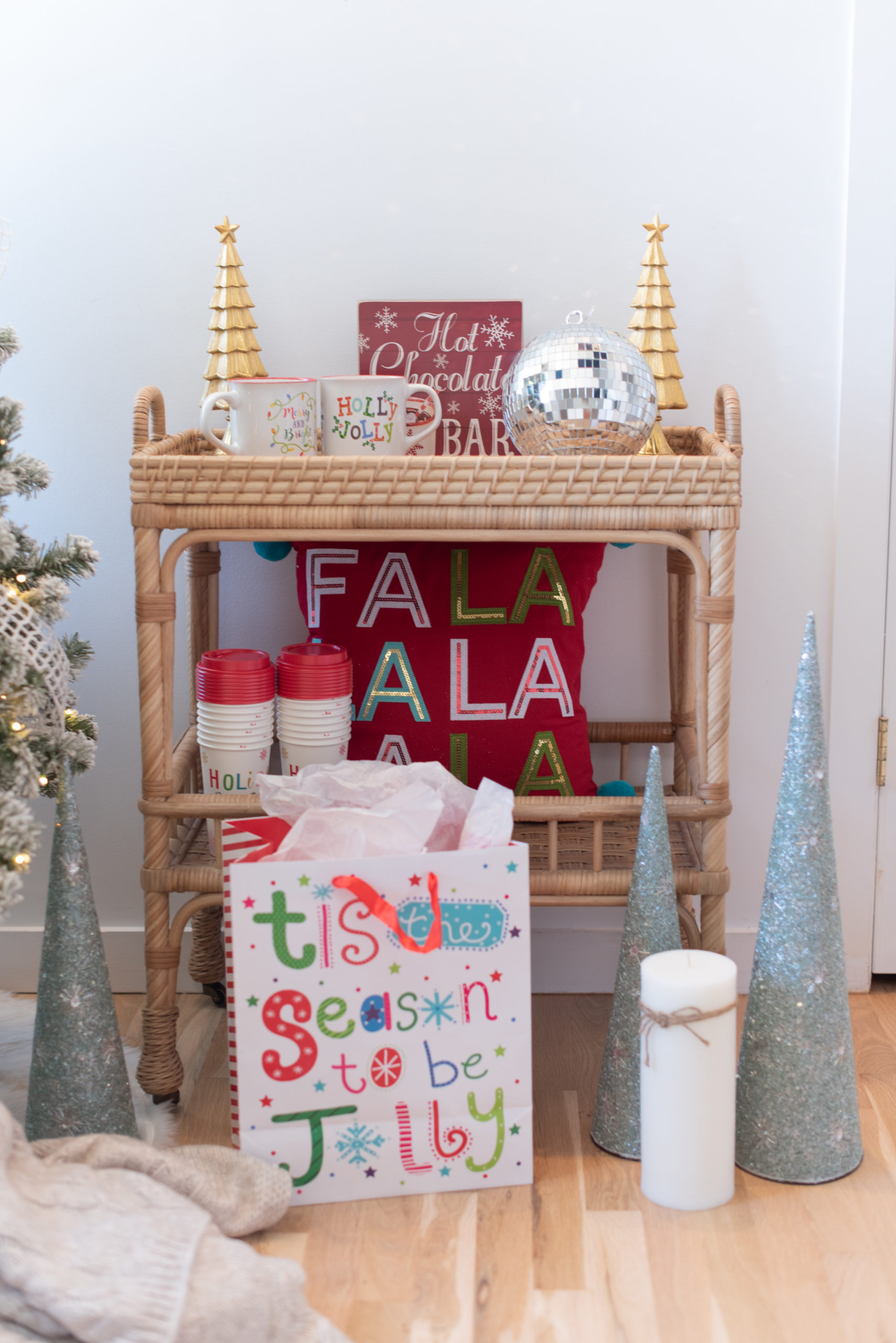 Sharing My Christmas Traditions with Christmas Tree Shops + Black