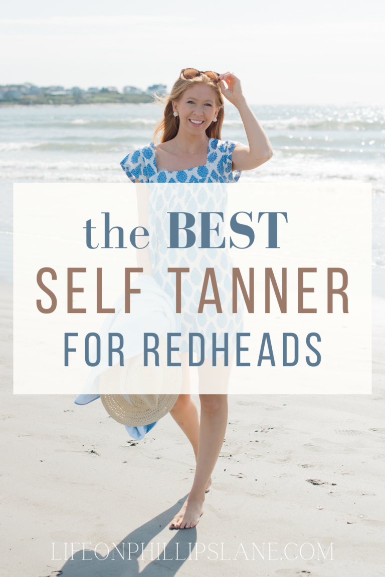 The BEST Self Tanner for Redheads Life on Phillips Lane